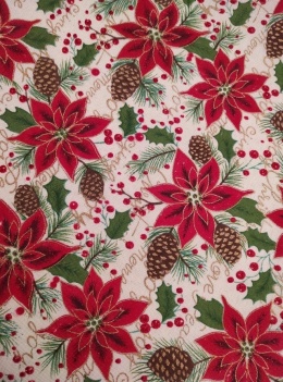 Poszewka na poduszkę gwiazda betlejemska (PTC4324) -30%