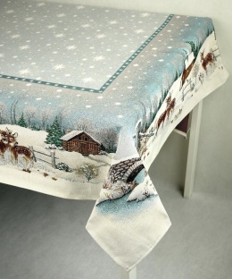Obrus gobelinowy Eden 140x240cm Sarenki w lesie (SW212)