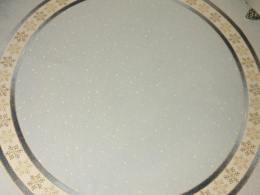 Obrus gobelinowy Eden okrągły fi 140cm Świąteczne miasteczko (SW247)