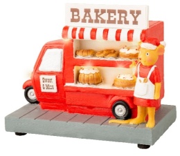 Scenka LED myszka przy straganie- auto (487172)-50%