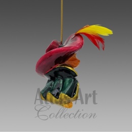 Bombka Atlas Art: Kot w butach muszkieter (00739/1AA)