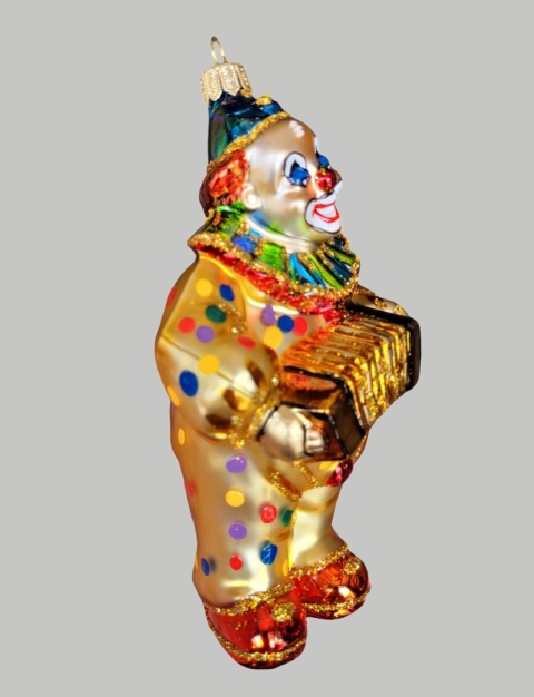 Bombka formowa: Clown w kropki (229) SZ