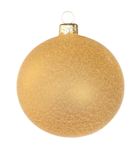 Bombki 60 piaskowe (struktura) op.9szt.