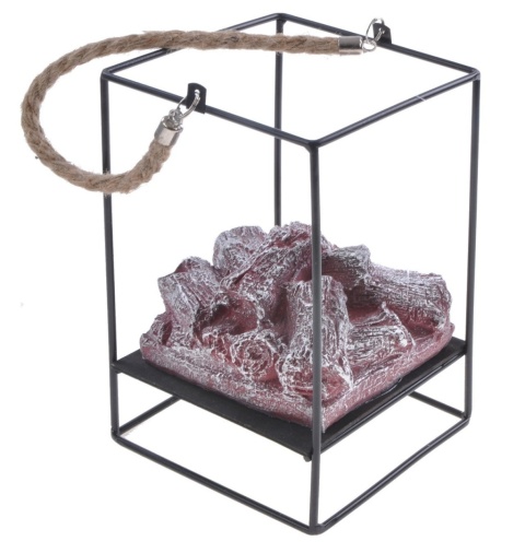 Lampion metalowy "żar" (JH-030712-3)-40%