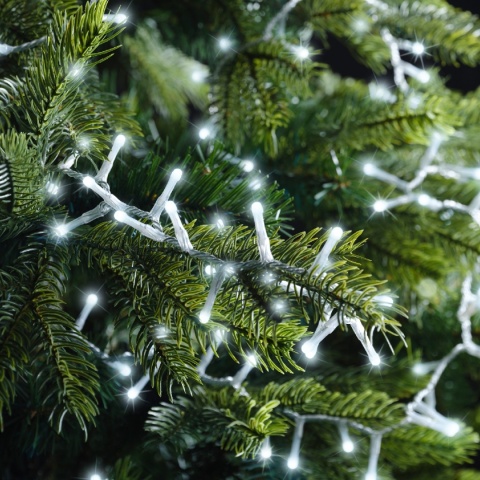 Lampki 1000 LED Soft Glow zimne timer 8f. 22,5m (495636)