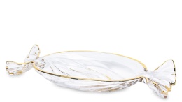Large glass cake stand 