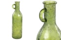 Bottle vase made of recycled Spanish glass, 50cm green (SZ01532)