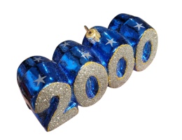 Bombka Komozja: Millenium niebieskie