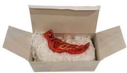 Bombka Komozja: Ptak czerwony