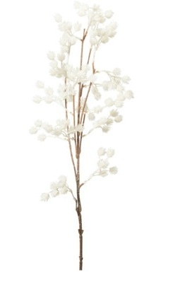 Decorative branch ecru 98cm (510829)
