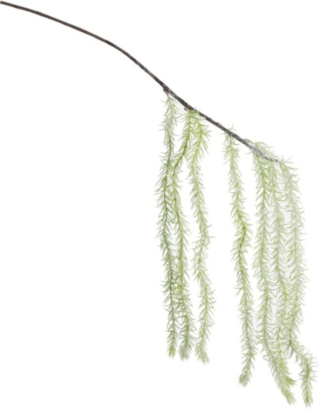 Flocked branch 53cm winter (GL03743)