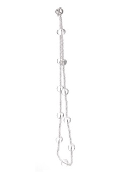 Łańcuch akryl z koralikami i kulkami dł.1m (DN102251)-20%