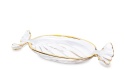 Small glass platter "candy" (173411)
