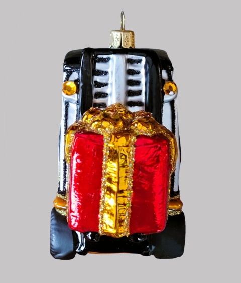 Bombka formowa: Wózek widłowy pomarańczowy (393) SZ