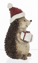 Ceramic hedgehog 13cm with a gift (157237)