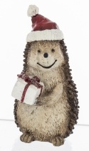 Ceramic hedgehog 13cm with a gift (157237)