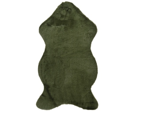 Decorative fur dark green 50x90cm (617790)