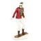 Figure 24cm athlete on a snowboard, polyresin (181002)