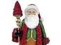 Ceramic Santa Claus 42cm in green coat (RF0304)
