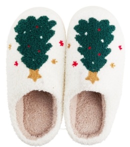 Christmas slippers with Christmas tree (509522)
