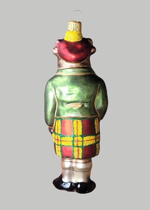 Bauble form: Circus collection Cow Scot (125) H