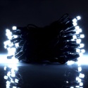 Lampki 80LED+gniazdem białe zimne zewnętrzne gruby kabel (LZ-LED-80G)