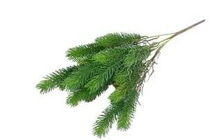 Bouquet 53cm 7 green spruce branches (CV36119-MIX)
