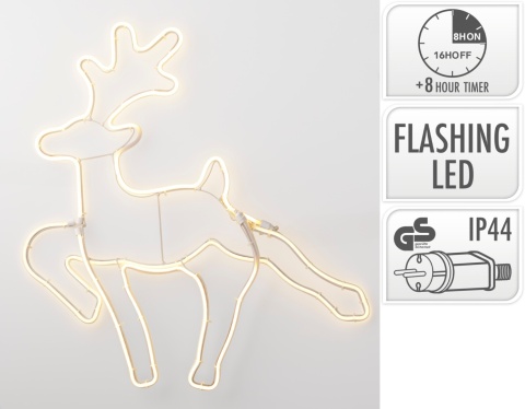 Contour neon reindeer running warm timer (AXD200000)