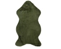 Decorative fur dark green 50x90cm (617790)