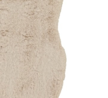 Ecru fur for decoration (440316)