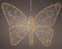 Motyl ażurowy 700LED ciepłe flesz wew/zew timer (490655)