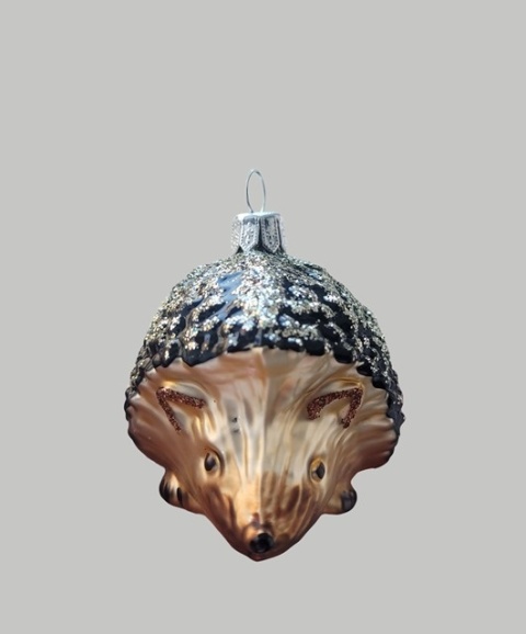 Bombka formowa: Jeżyk srebrny (67) SE