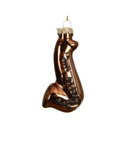 Bombka szklana: Saksofon (129600)