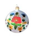120 decorated baubles, pack of 4, FOLK (3)