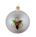 120 decorated baubles, pack of 4, FOLK (3)