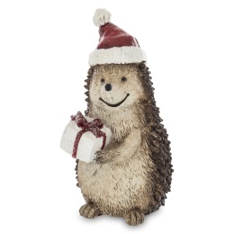 Ceramic hedgehog 13cm with a gift (157237)