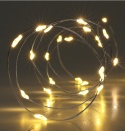 40LED warm wire lights 195cm battery-powered (AX9731420)