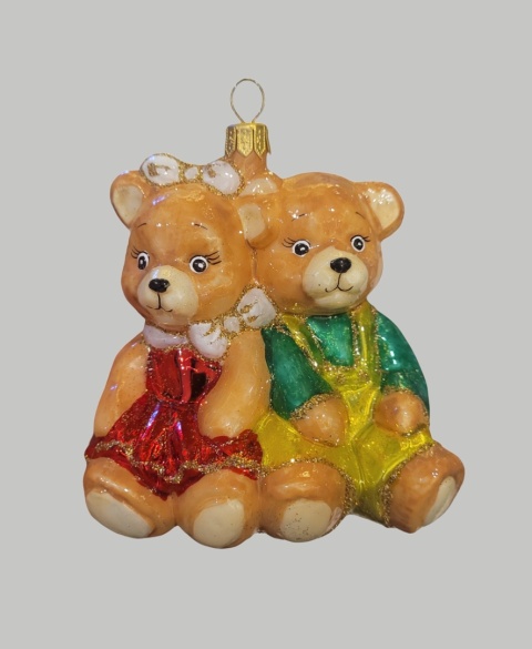 Bauble form: Teddy Bear Pair (261) D