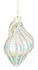 Glass bauble: Mint shell (179949)