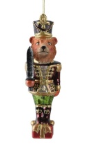 Glass bauble: Nutcracker lion (129725)