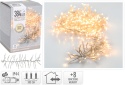 384LED light garland 2.8m warm transparent cable (AX8550410)