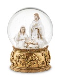Water globe 12cm with Holy Family (139791)