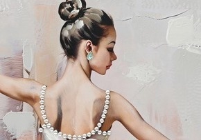 Painting "Prima Ballerina" (JK0001)