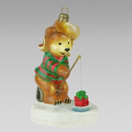 Bombka Komozja: Miszka wędkarz (3526K00)