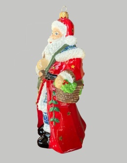 Bauble form: Santa with basket (353) SE