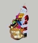 Bauble form: Santa with a bag of gifts (328) SZ
