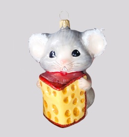 Bauble Mold: Mouse with Cheese (199)
