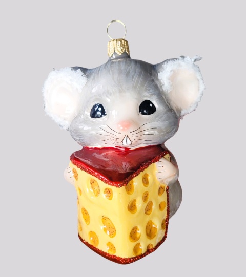 Bauble Mold: Mouse with Cheese (199)