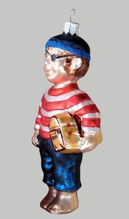 Bauble form: Pirate with a chest (163) H