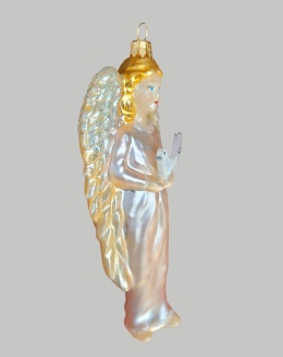 Bauble form: Angel with a dove (168) H